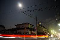 中秋の名月 稲荷山