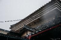 稲荷山町の里にも雪が降ってきました