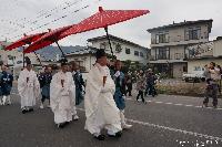 大頭祭 武水別神社へ 平成27年