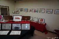 「真田丸かるた」作品展　in ふるさと漫画館　其の二:真田丸かるた展 絵札と真田丸展