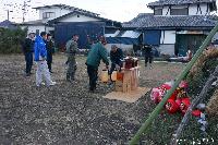 越のドンド焼 塩崎のオスガタ道祖神祭り（篠ノ井塩崎、長谷、越）県指定無形民俗文化財
