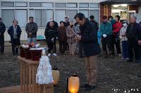 越のドンド焼 塩崎のオスガタ道祖神祭り（篠ノ井塩崎、長谷、越）県指定無形民俗文化財