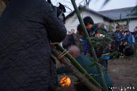 越のドンド焼 塩崎のオスガタ道祖神祭り（篠ノ井塩崎、長谷、越）県指定無形民俗文化財