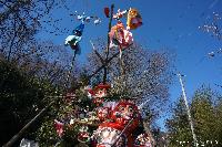 越のドンド焼 塩崎のオスガタ道祖神祭り（篠ノ井塩崎、長谷、越）県指定無形民俗文化財