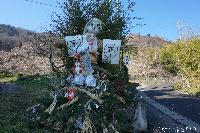 越のドンド焼 塩崎のオスガタ道祖神祭り（篠ノ井塩崎、長谷、越）県指定無形民俗文化財