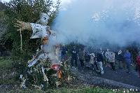 越のドンド焼 塩崎のオスガタ道祖神祭り（篠ノ井塩崎、長谷、越）県指定無形民俗文化財