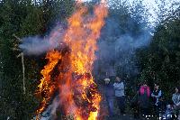 越のドンド焼 塩崎のオスガタ道祖神祭り（篠ノ井塩崎、長谷、越）県指定無形民俗文化財