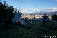 越のドンド焼 塩崎のオスガタ道祖神祭り（篠ノ井塩崎、長谷、越）県指定無形民俗文化財