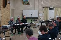 真田丸予習スペシャル講座 in 稲荷山公民館 対談　地域文化をアースダイブ思考してみよう　真田丸外史・小松姫と大池の百八灯（千曲市指定無形民俗文化財）