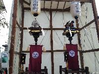 稲荷山祇園祭　北信唯一の四神　あいにー南　白虎・玄武