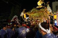 稲荷山祇園祭 御神輿と勇獅子