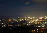 善光寺平の夜景