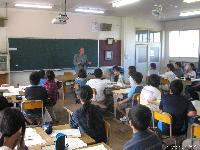 治田小学校「重伝建稲荷山についての授業