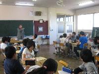 治田小学校「重伝建稲荷山についての授業