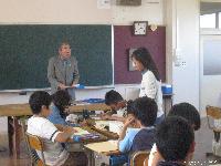 治田小学校「重伝建稲荷山についての授業