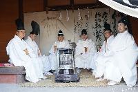 大頭祭 八幡神社 三番頭