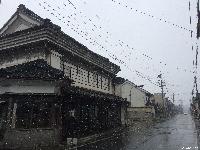 稲荷山まち歩き情報センター 雪のち晴れ