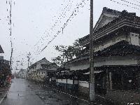稲荷山まち歩き情報センター 雪のち晴れ