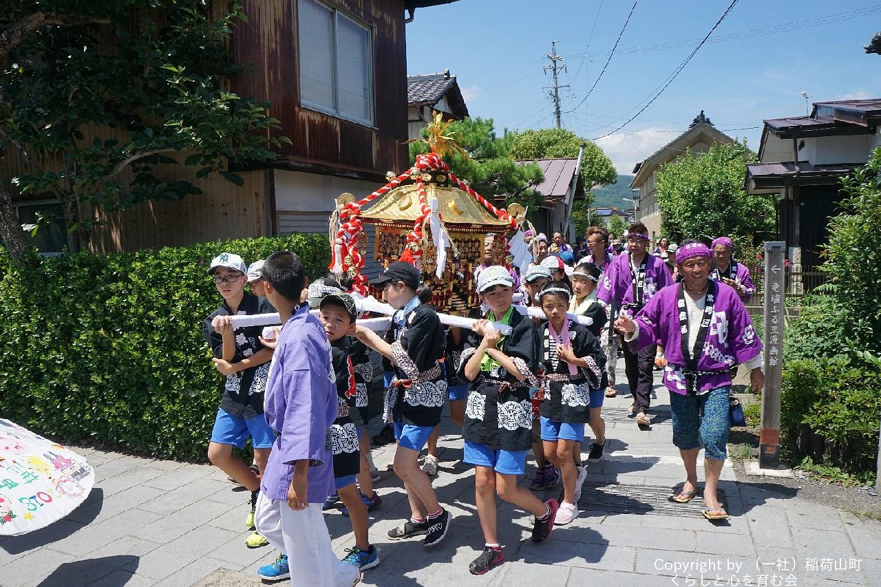 祇園祭　子供神輿